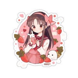 Fruits Basket Stickers Fruits Basket Anime Tohru Honda Kyo Sohma Tohru Kyo Fruits Basket Chibi Merch Gift for her Gift for him  011