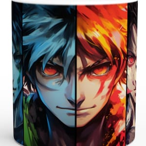 Exclusive Anime Hero Inspired Mug 001