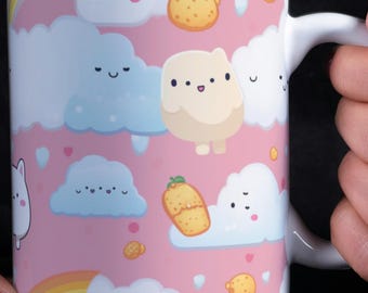 Kawaii-mangamok: Japanse kunst, pastelkleurige wolken