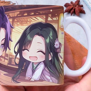 The Apothecary Diaries Anime Inspired Mug Maomao Jinshi Chibi Apothecary Merch Gift for her Gift for him, Valentines gift idea Anime gift 09