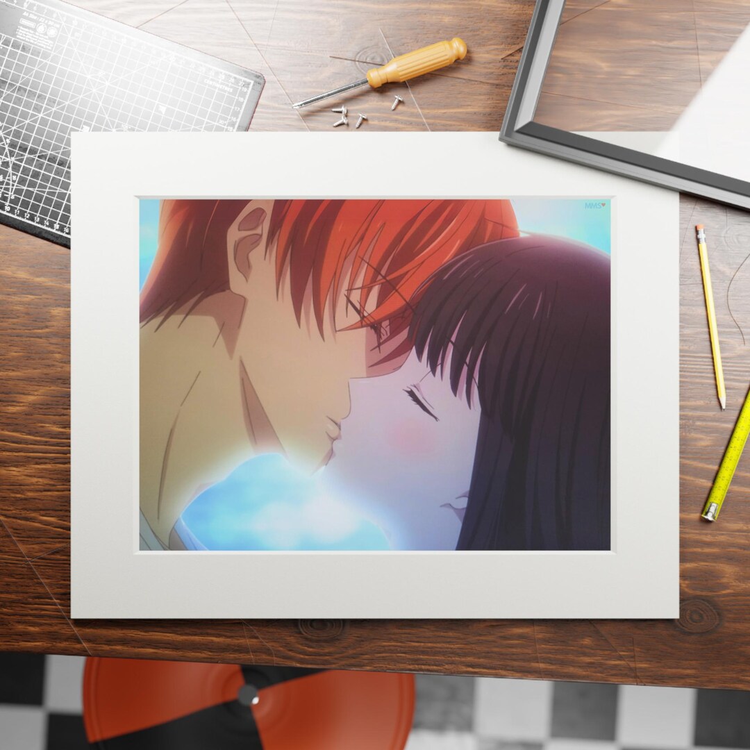 Fruits Basket Anime, Fruits Basket Kyo Poster, Tohru and Kyo Wall Print ...