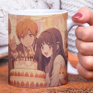 Anime-mok fruitmand: Tohru, Kyo, Kawaii Furuba-merchandise