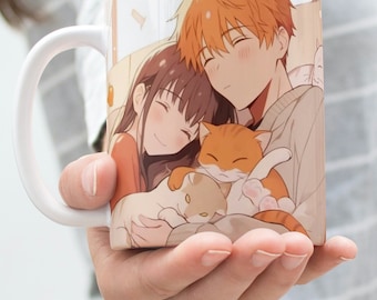 Fruits Basket Anime Mug - Cute and Quirky Drinkware - Unique Gift Idea Mug 013