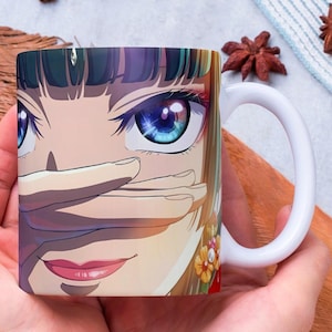Apothecary Diaries Anime Mug: Maomao & Jinshi Chibi Design