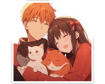 Fruits Basket Stickers Fruits Basket Anime Tohru Sticker Kyo Sticker Yuki Sohma Sticker 06