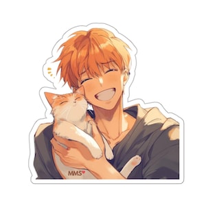 Fruits Basket Stickers Fruits Basket Anime Tohru Honda Kyo Sohma Tohru Kyo Fruits Basket Chibi Merch Gift for her Gift for him 17