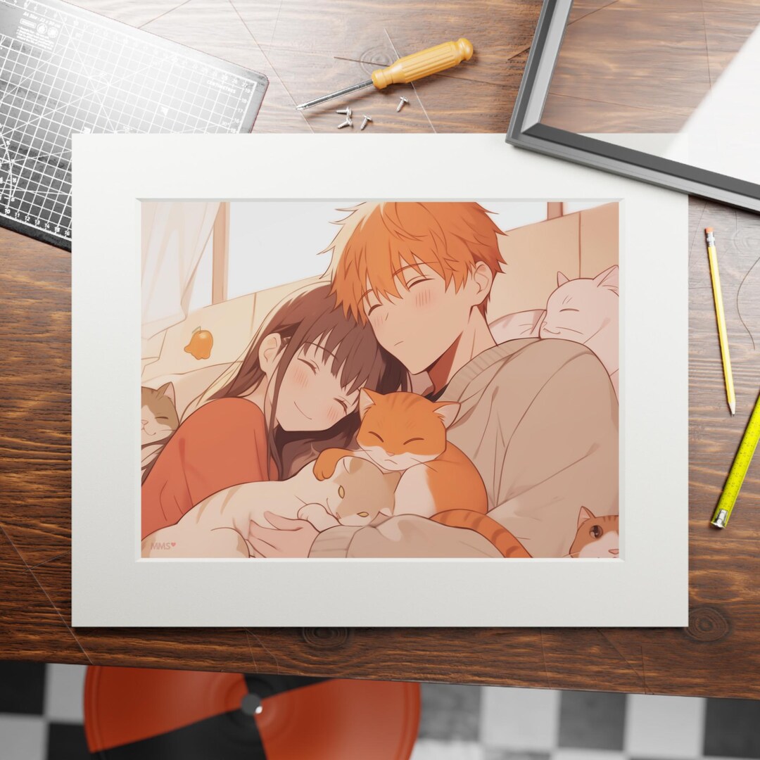 Fruits Basket Anime Print: Tohru, Kyo & Sohma 05 - Etsy