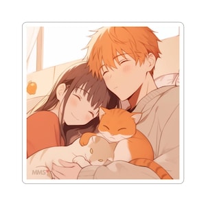 Fruits Basket Stickers Fruits Basket Anime Tohru Sticker Kyo Sticker Yuki Sohma Sticker 05