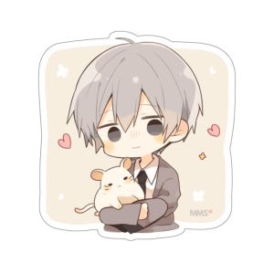 Fruits Basket Stickers Fruits Basket Anime Tohru Honda Kyo Sohma Tohru Kyo Fruits Basket Chibi Merch Gift for her Gift for him 19