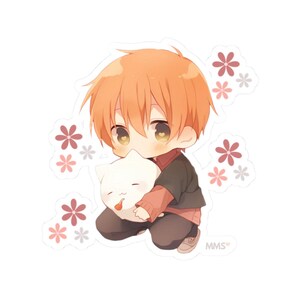 Fruits Basket Stickers Fruits Basket Anime Tohru Honda Kyo Sohma Tohru Kyo Fruits Basket Chibi Merch Gift for her Gift for him 20