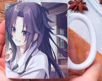 The Apothecary Diaries Mug: Maomao & Jinshi Chibi Anime Gift