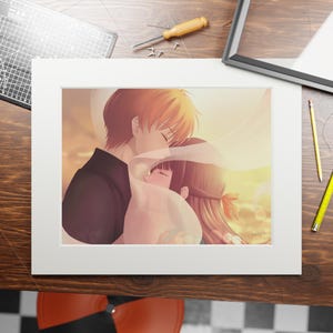 Fruits Basket Anime, Fruits Basket Kyo poster, Tohru and Kyo wall print, Fruits Basket Tohru poster, Kyo Sohma, Gift for Him Her 12