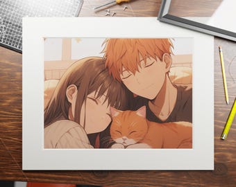 Fruits Basket Anime, Fruits Basket Kyo poster, Tohru and Kyo wall print, Fruits Basket Tohru poster, Kyo Sohma, Gift for Him Her 09