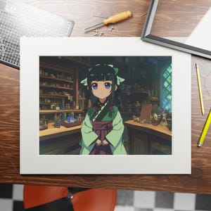 Apothecary Diaries Art Print: Maomao & Jinshi, Anime Inspired Wall Decor