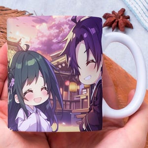Apothecary Diaries Mug: Maomao & Jinshi Chibi Anime Gift