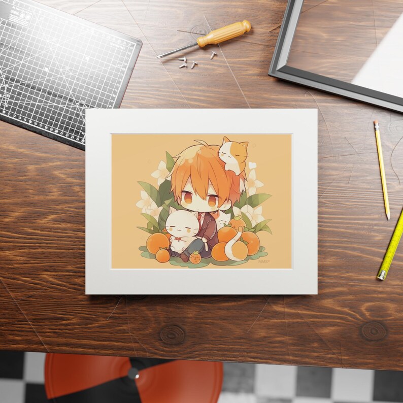Fruits Basket Kyo Art Print: Anime Poster, Sohma Family - Etsy
