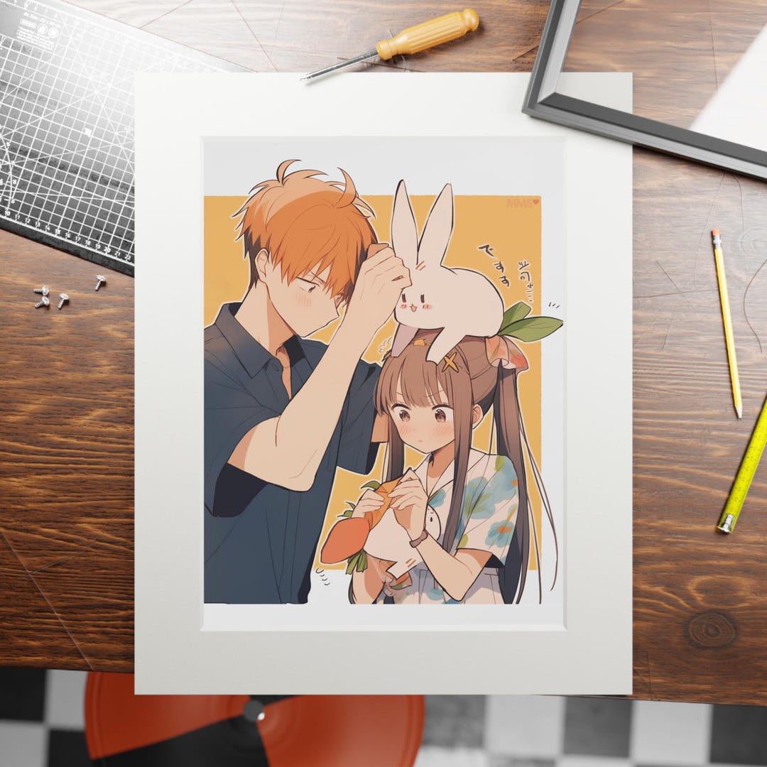 Fruits Basket Anime Art Print: Tohru & Kyo, Sohma Family - Etsy