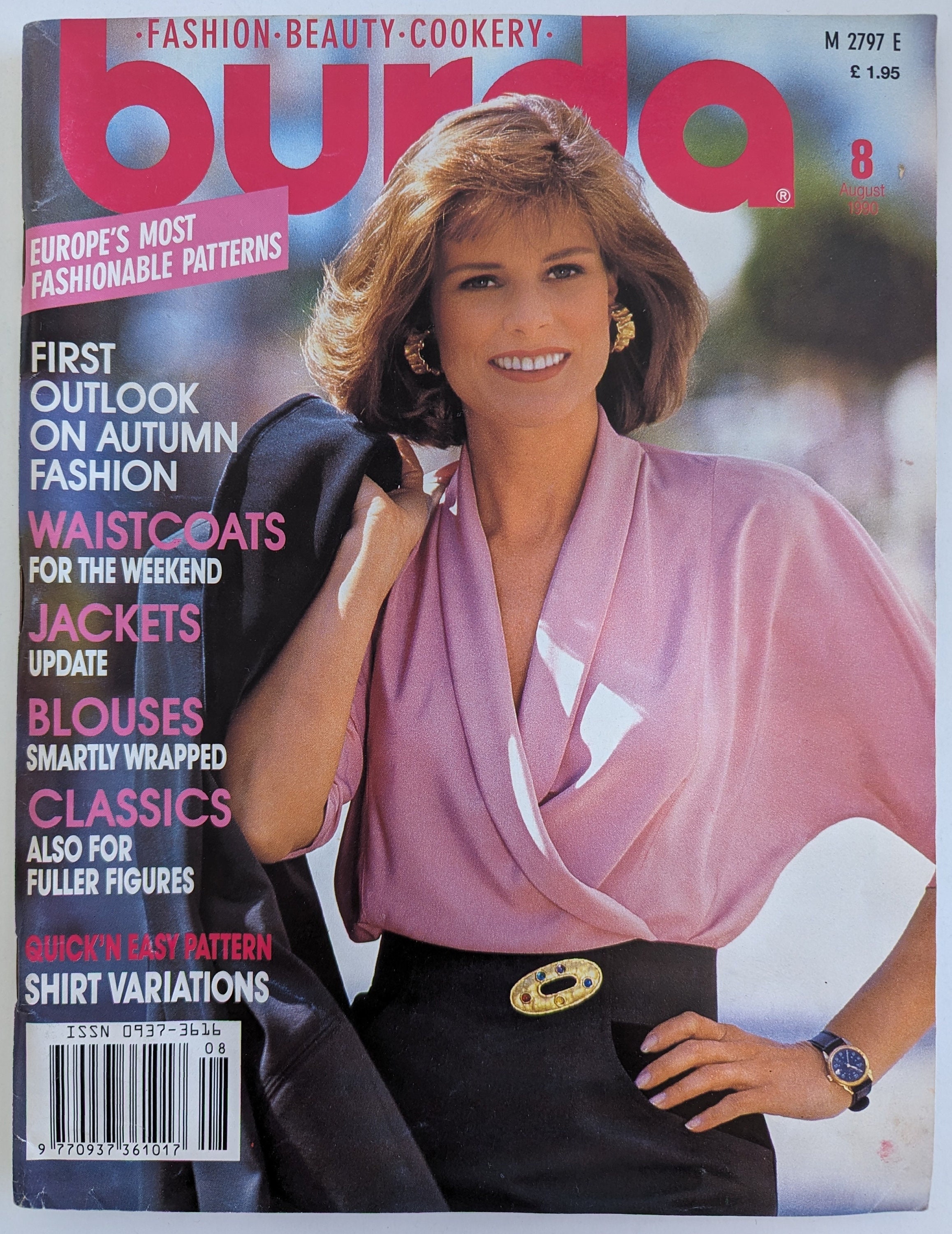 1990/08 BURDA MODEN Vintage Fashion Magazine, Vintage Sewing Pattern, 90s Fashion, Sewing Magazine - Etsy 1990/08 BURDA MODEN Vintage Fashion Magazine, Vintage Sewing Pattern, 90s Fashion, Sewing Magazine - Etsy