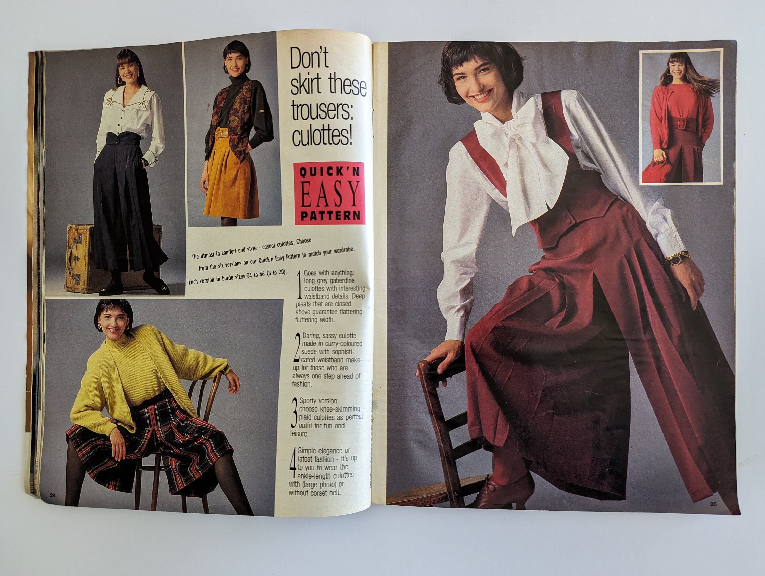 1989/09 BURDA MODEN Vintage Fashion Magazine, Vintage Sewing