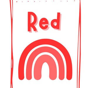 Printable Color Wall Cards – Preschool & Kindergarten Classroom Decor