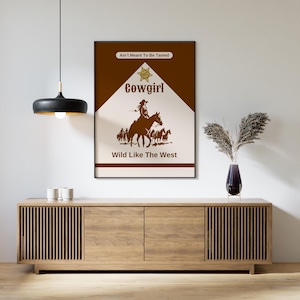 Pacchetto di stampe da parete western, stampe da cowboy, poster del selvaggio West, papillon, stampe da cowboy ispirate alle carte da gioco, decorazioni sud-occidentali, arte murale di tendenza