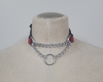 Chain choker (red)