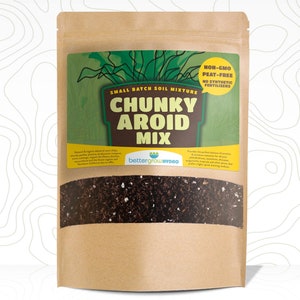 CHUNKY Aroid Mix - an artisanal mix for philodendron, monstera, alocasia and other plants that prefer a light, quick draining medium