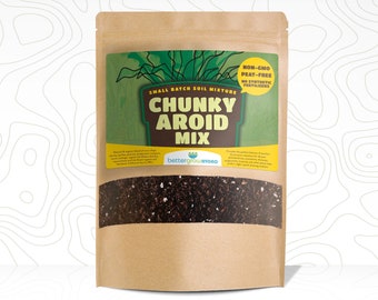 CHUNKY Aroid Mix - 1 cu ft - an artisanal mix for philodendron, monstera, alocasia & other plants that prefer a light, quick draining mix
