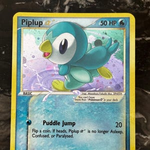 Piplup Goldstern - Pokémon-Karte (individuell)