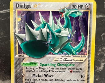 shiny dialga pokemon card Origin Forme V - 075/067 (075/067) Colorless Artist Pokemon Trading Card Game ME01