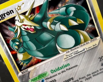 mega aggron pokemon card Is this M EX 94/160 XY Fake? : r/IsMyPokemonCardFake A single individual card from the Pokemon trading and collectible card game (TCG/CCG) Mega Aggron - v1cho0