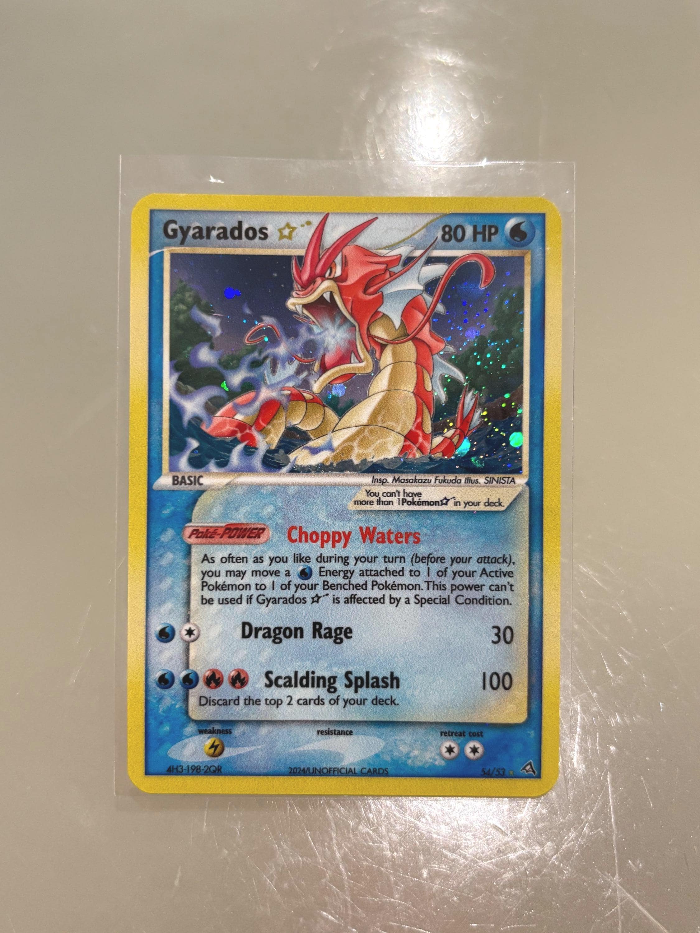 ギャラドス⭐︎ ゴールドスター PSA3 ギャラドス ゴールドスター - ポケモンカード カスタム - Etsy 日本