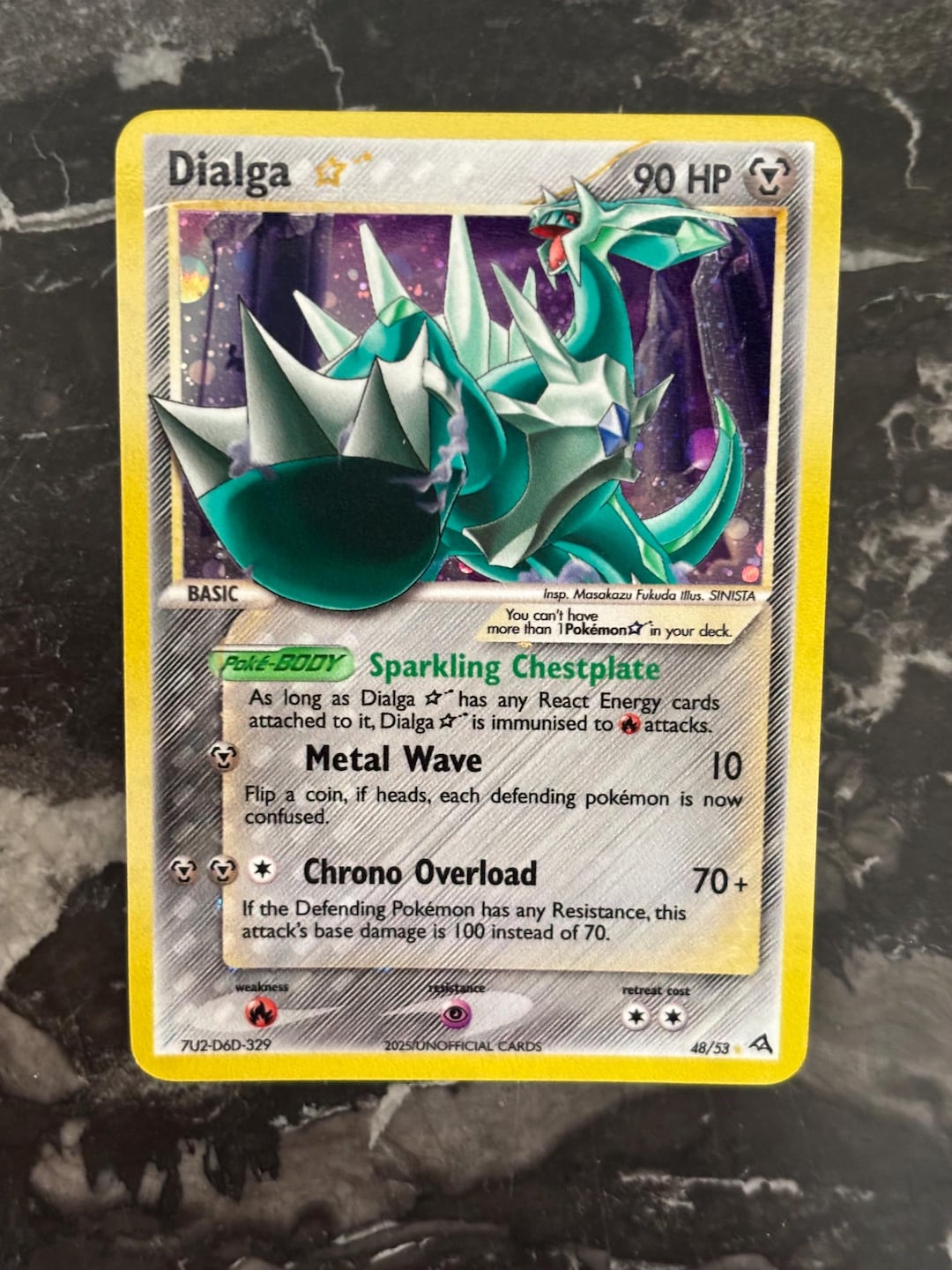double gold star pokemon cards Pokemon Graded: Regirock Gold Star PSA 5 main image 0