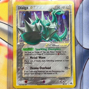 Dialga Goldstern - Pokémon Karte CUSTOM