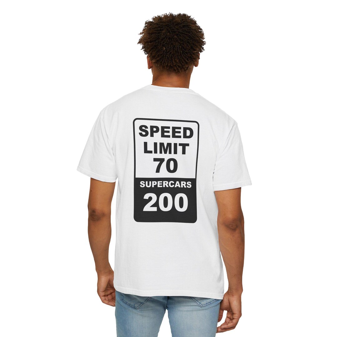 Speed Limit 70 / Supercars 200 T-shirt - Etsy