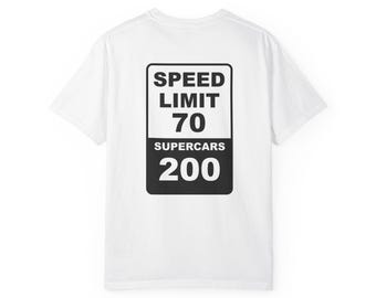Speed Limit 70 / Supercars 200 T-shirt - Etsy Speed Limit 70 / Supercars 200 T-shirt - Etsy