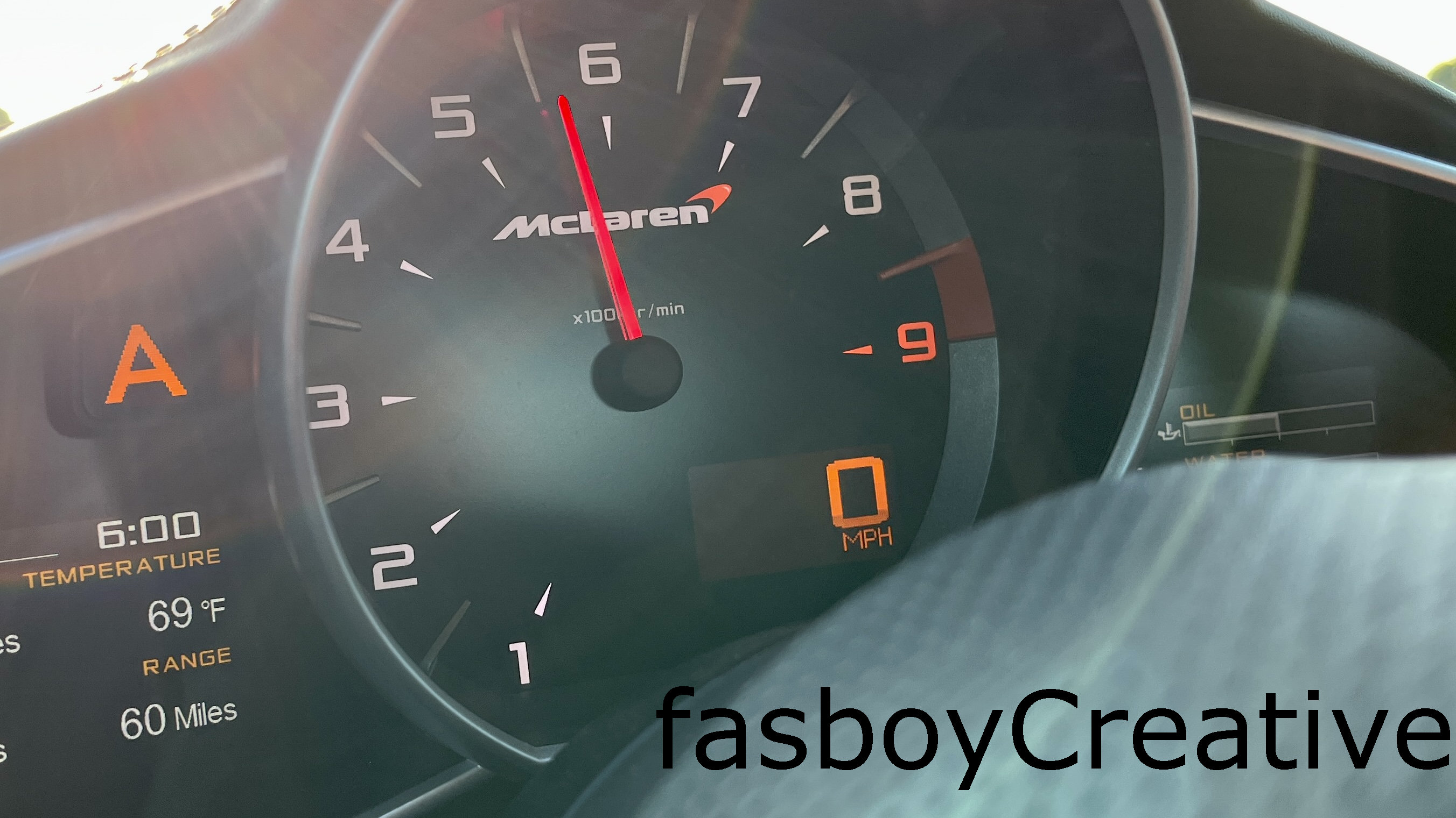 Mclaren Mp4 12c Wit Behang