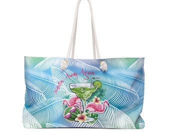 Wastin’ Away Again Beach Bag – Extra Roomy & Stylish, Essential for Beach Days and Poolside, Great Summer Gift Idea