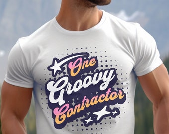 Un entrepreneur dynamique, Cadeau pour entrepreneur, Cadeau pour entrepreneur général, Cadeau pour ouvrier du bâtiment, T-shirt pour entrepreneur amusant, Chemise pour équipe de construction