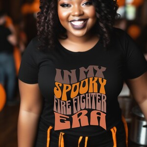 In My Spooky Firefighter Era, Firefighter Shirt, Halloween Fireman, Firefighter Gift, Gift for Fireman, Funny Fireman Shirt, Fireman Shirt