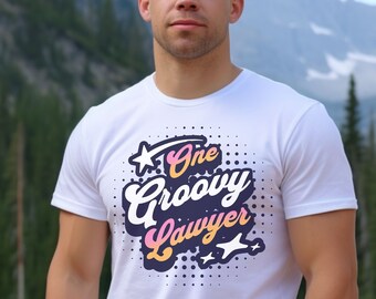 Un avocat groovy, chemise mignonne pour avocat, chemise tendance pour avocat, nouvelle chemise d’avocat, chemise pour étudiants en droit, chemise pour diplômé de la faculté de droit