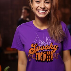 Spooky Engineer, Engineer Shirt, Halloween Engineer, Engineer Gift, Gift for Engineer, Funny Engineer Shirt, Halloween Tee, Funny Halloween