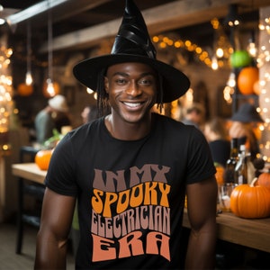 In My Spooky Electrician Era, Electrician Shirt, Electrician Gift, Gift for Electrician, Funny Electrician, Halloween Shirt, Spooky Shirt