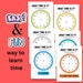 Printable Kids Clock Learning Worksheets, Children Time Practice Sheet ...