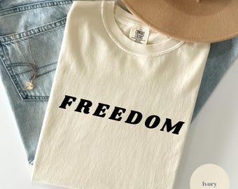Comfort Colors® Freedom Shirt, Free Speech Shirt, Political Shirt