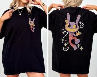 Comfort Colors Jax V3 Amazing Digital Circus Shirt, The Amazing Digital Circus Tee, Jax Graphic Tee, Cartoon Characters Shirt, TADC Fan Gift