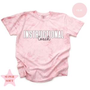 Comfort Colors® Instructional Coach Shirt, Gift For Instructional Coach T-Shirt, Instructional Assistant, Educational Coach Coaching Gifts