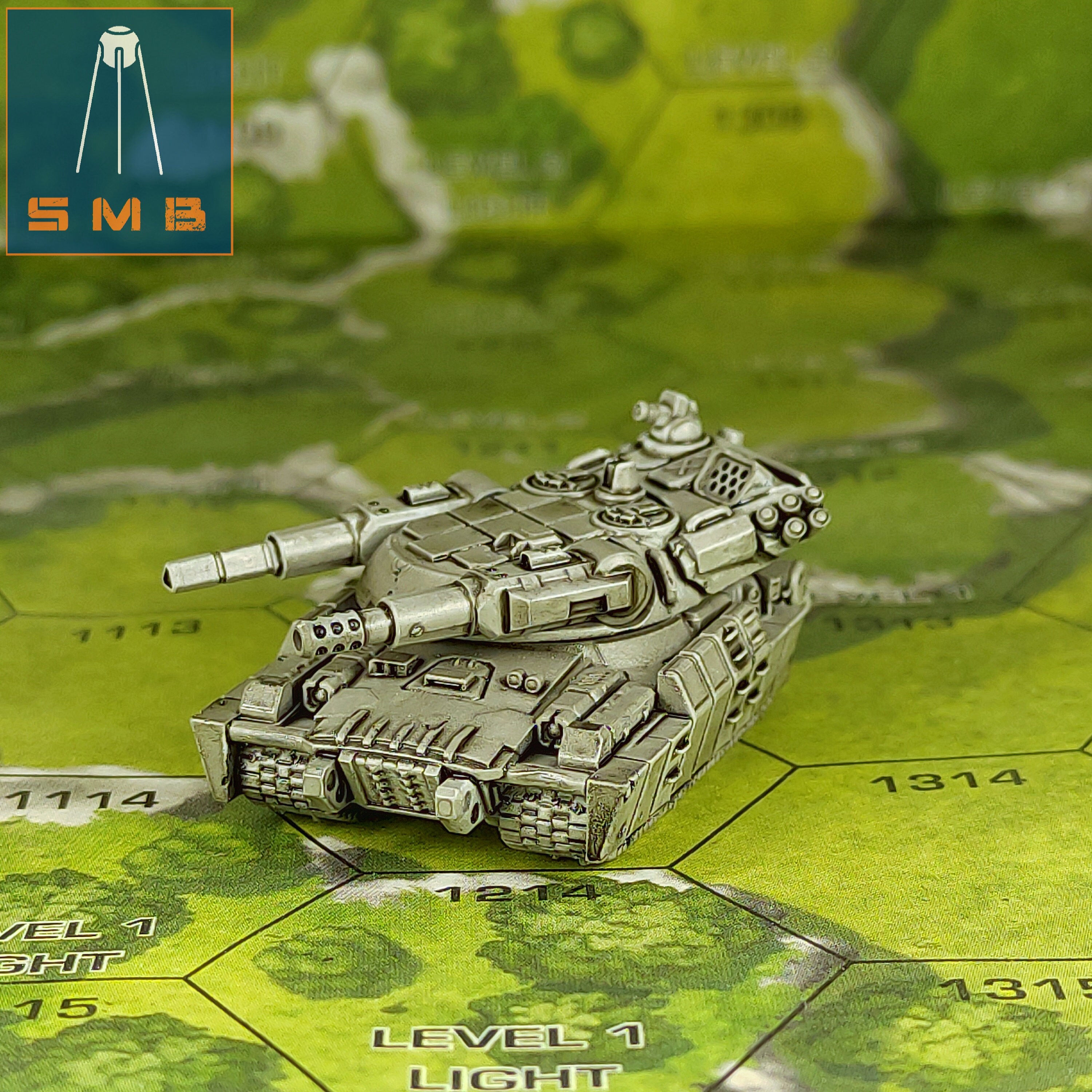 Manticore Battle Tank 3-Pack - Resin 3D Printed Miniatures For Battletech / Mechwarrior