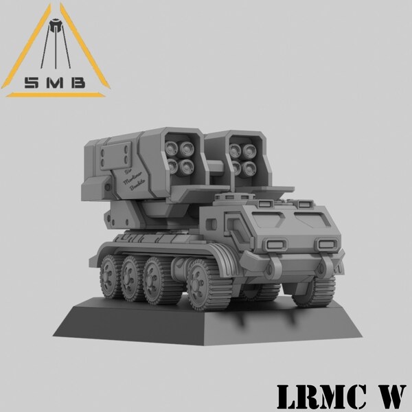 LRMCW | Alternate Battletech Miniature | Mechwarrior - Sir Mortimer Bombito