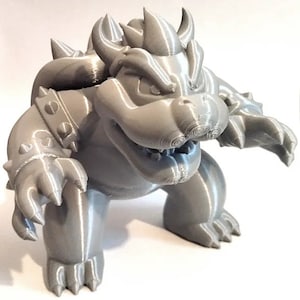 Bowser Figure (Super Mario Bros) High Quality STL File